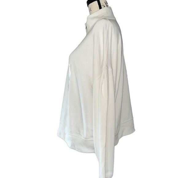 Gap white pullover sweatshirt large NWT - Picture 3 of 6
